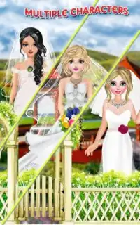 royal princess wedding dress up: game for girl Screen Shot 1