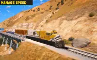 simulator kereta api 3d: bukit Screen Shot 4