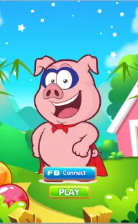 Pop Pig Rescue : Bubble Shooter Game 2019 Screen Shot 3