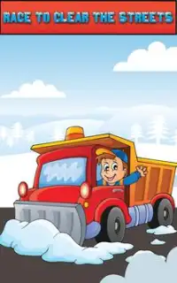 Snow Plow Truck Driver FREE Screen Shot 0