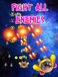 Cat Invader Galaxy Shooter Screen Shot 2