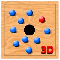 Roll Balls into a hole 3D