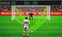 Football penalty. Shots on goa Screen Shot 9