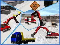 Snow Plow Escavadeira Sim Screen Shot 5