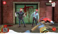 Horror Santa Zombie Game - Modern Zombie Killer Screen Shot 4