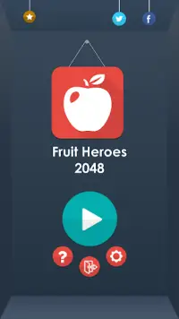 Fruit Heroes 2048 - Number puzzle game Screen Shot 3