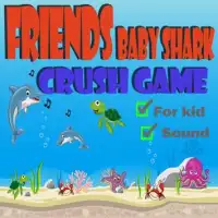 Friends Baby Shark Crush Game Screen Shot 0