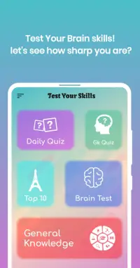 Brain Test: Test Your Skills - Knowledge Master Screen Shot 0