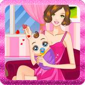 Birth newborn baby games