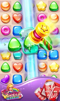 Sweet Cookie -2021 Match Puzzle Free Game Screen Shot 4