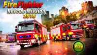 City Firefighter Rescue Fire Truck Simulator Screen Shot 5