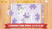 Kids Jigsaw Puzzle : Animals - Educational Game Screen Shot 3