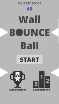 Wall Bounce Ball Screen Shot 0