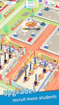School Tycoon - Idle  Game Screen Shot 1