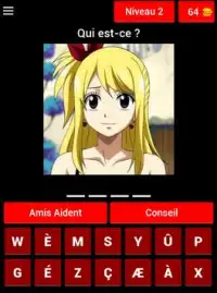Guess Pic: Fairy Tail FR Screen Shot 4