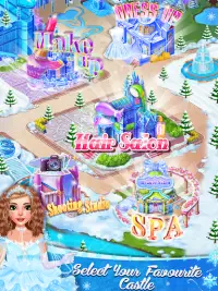 Ice Princess Hair Salon-Fashion Games for Girls Screen Shot 4