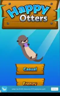 Happy Otters Screen Shot 2