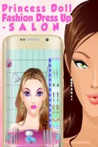 Princess Doll Fashion Dress Up Salon Screen Shot 1