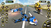 мотоцикл атакующая гонка игры Screen Shot 6