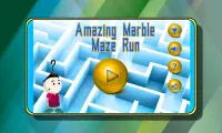 Increíble Mármol Maze Run Screen Shot 0