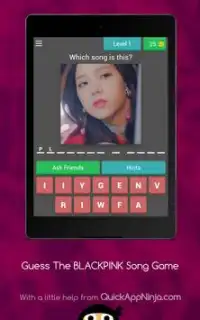 Guess The BLACKPINK Song Game Screen Shot 3