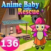 Anime Baby Rescue Game 136