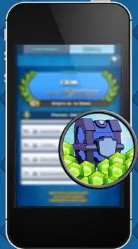 Extra Free GEMS for Clash Royale and COC PRANK Screen Shot 0