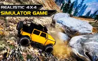 Offroad Jeep Driving : Xtreme 4x4 Hill Driver Screen Shot 3