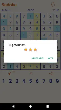 Sudoku auf Deutsch Screen Shot 2