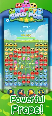 Happy Bird Pop - Match birds Screen Shot 3