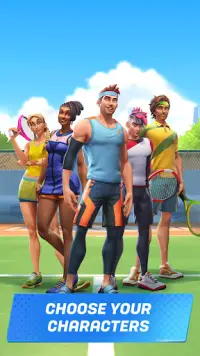 Tennis Clash : Jeu Mulitjoueur Screen Shot 4