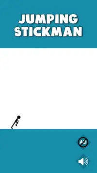 Jumping Stickman Screen Shot 0