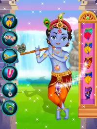 Radha Krishna Makeup Girl Game Screen Shot 1