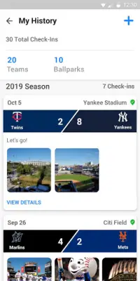 MLB Ballpark Screen Shot 5