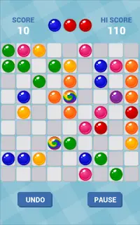 Color Lines: Match 5 Balls Puzzle Game Screen Shot 0