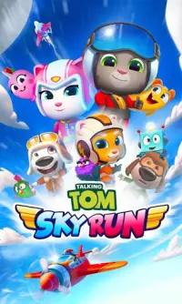 Talking Tom Sky Run: El nuevo juego aéreo Screen Shot 7
