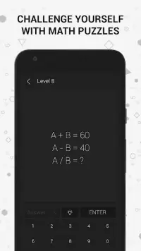 Math | 수수께끼와 퍼즐 수학 게임 Screen Shot 0