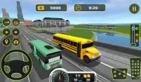 Okul otobüsü sürüş 2017 Screen Shot 8