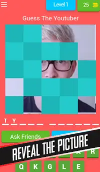 Guess The YouTuber - Quiz Game Screen Shot 0