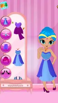 shimmer princess Dress up game Screen Shot 4
