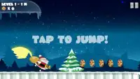 Christmas Santa Running Game Screen Shot 1