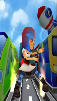 Moa Subway  Hero Girl Screen Shot 3