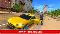 Taxi Simulator 2020 - New Taxi Driving Games Screen Shot 2