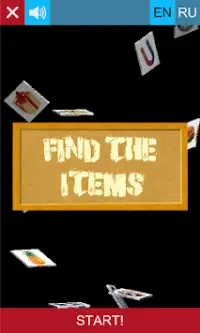Find The Items Screen Shot 0