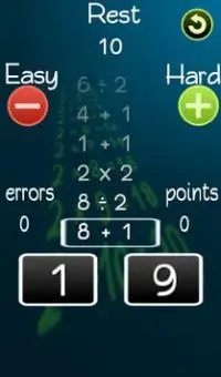 Math Table Game Screen Shot 1