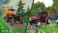 Simulator traktor kargo pertanian sebenar 2018 Screen Shot 12