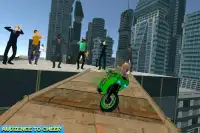 Fun Kids Bike Stunts Roof Top Screen Shot 2