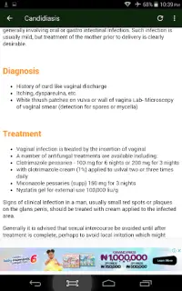 Female Reproductive Infections Screen Shot 3