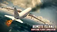 Remote Island Airplane Flight Screen Shot 0