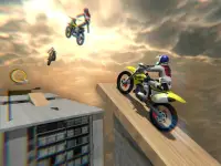 Biker Royale: Free Bike Stunts Racing Game 2019 Screen Shot 3